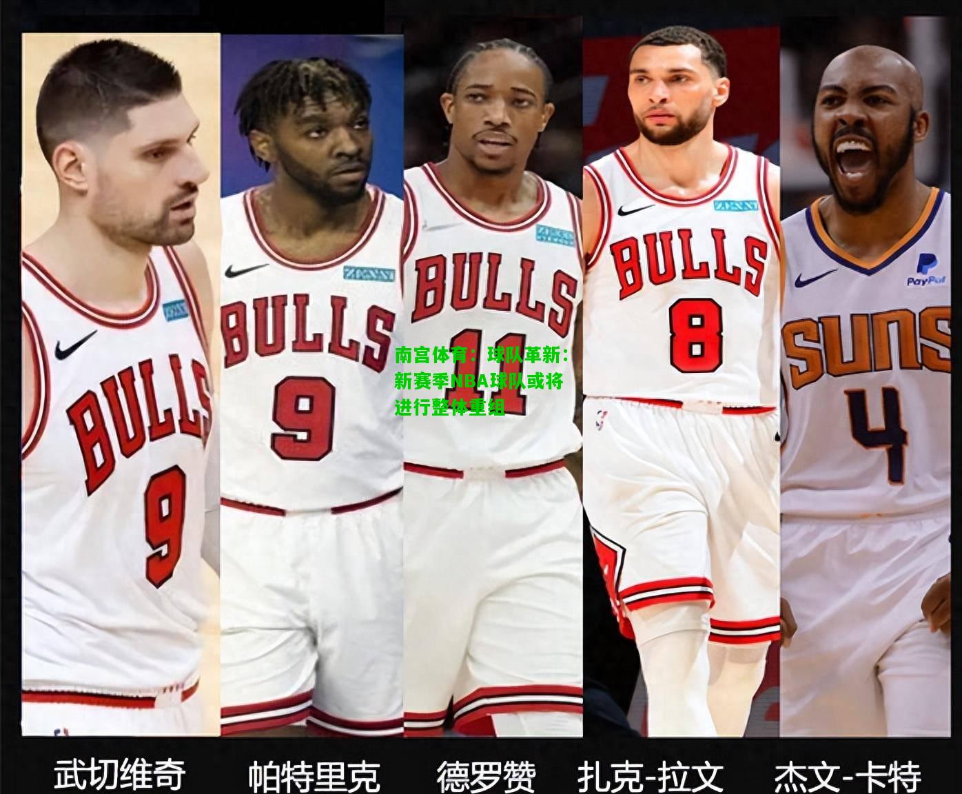 球队革新：新赛季NBA球队或将进行整体重组